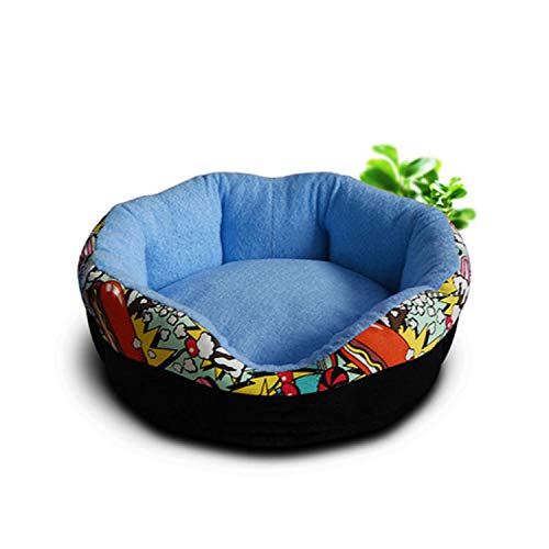 Cama para mascotas antideslizante para perros Roung Nest Grasping Princesas Perros Cojín Caseta Perro Exterior Almohadilla Suave Colchón Mascotas Suministros