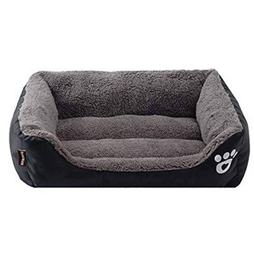 Camas para Perros Paw Pet Sofa Impermeable Fondo Suave Soft Fleece Warm Cat Bed House Pet Shop 58Cmx45Cmx14Cm