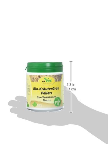 cdVet Naturprodukte Bio de Hierbas Verde pellets 400 g