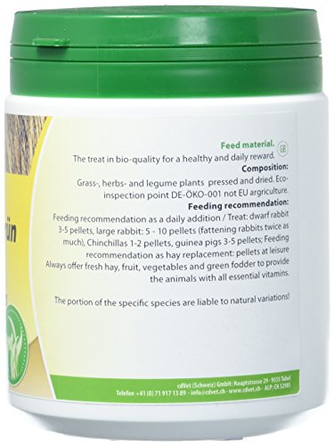 cdVet Naturprodukte Bio de Hierbas Verde pellets 400 g