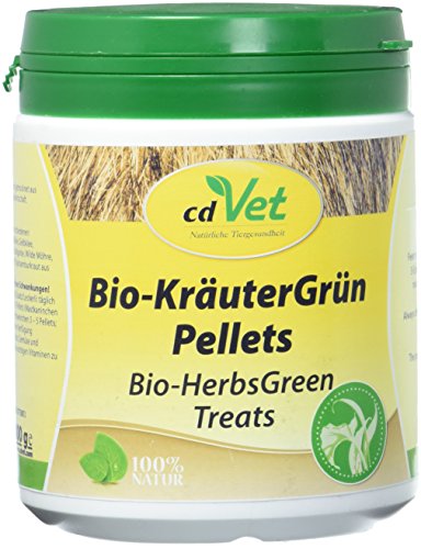 cdVet Naturprodukte Bio de Hierbas Verde pellets 400 g