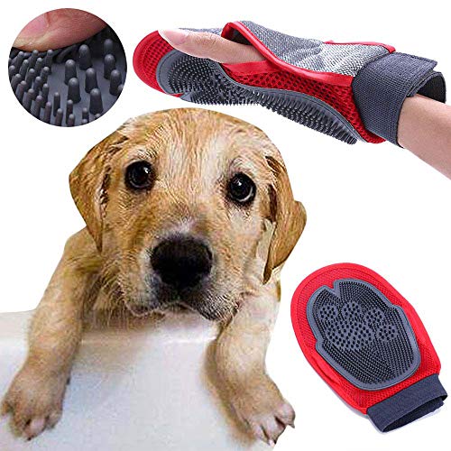 Cepillo Perro Furminator Cepillo De Pelo para Mascotas Peine Cepillo De Limpieza Peine Guante Perro Gato Masaje Lateral Doble Depilación Guante De Baño Aseo Poductos para Mascotas