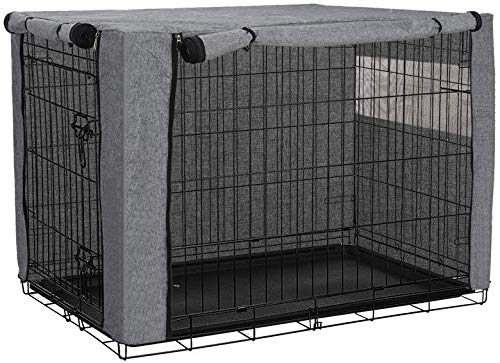 chengsan Funda para Jaula, Resistente al Viento, Cubierta para caseta de Mascotas, Proporciona protección Interior y Exterior para Caja de Alambre