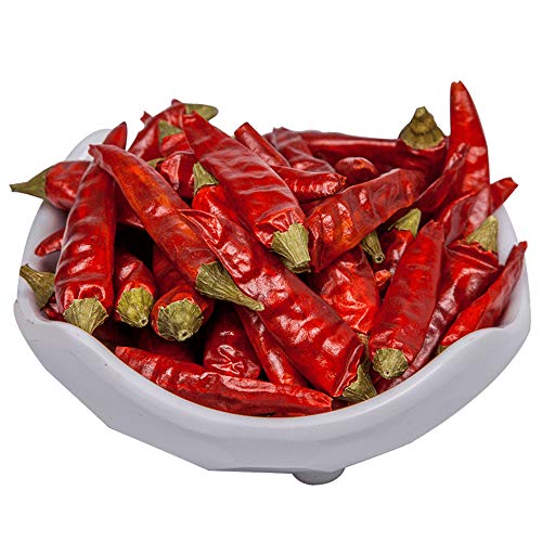 Chili seco, pimienta seca de Szechuan, chile seco, pimienta de Sichuan, chiles rojos secos, 8oz, (muy picante suave) (8)