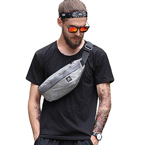 Cintura Fanny Pack Riñoneras Deportivas Cinturón de Correr Impermeable Bolso Running para Camina el Perro Bicicleta Senderismo Teléfono Riñoneras Mujer Hombre