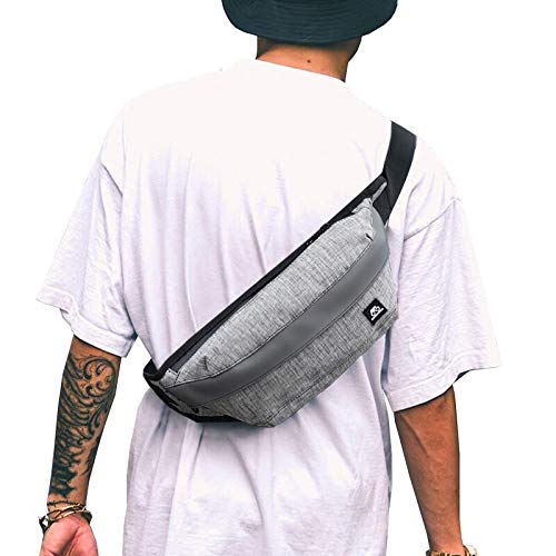 Cintura Fanny Pack Riñoneras Deportivas Cinturón de Correr Impermeable Bolso Running para Camina el Perro Bicicleta Senderismo Teléfono Riñoneras Mujer Hombre