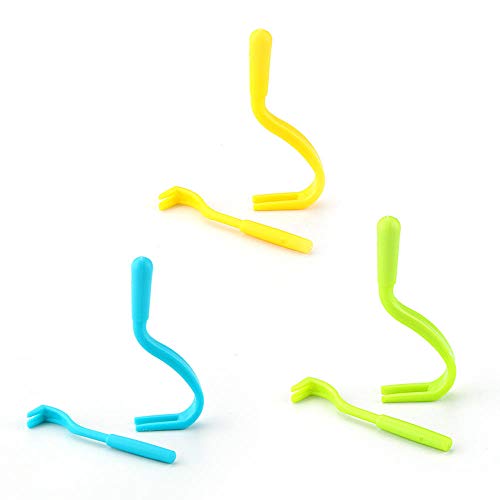 CMTTOME 2 PCS/Set Pinzas para Mascotas Scratch Comb Flea Hook Tick Removal Tool-Verde_S