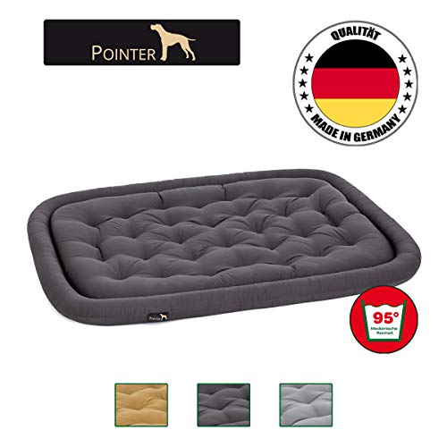 cojín para perros, de Pointer, ortopédica, estable, antiarañazos, para verano, reversible, limpieza fácil, apto para secadora, lavable completamente a 95°C, calidad prémium, tamaño y color a elegir