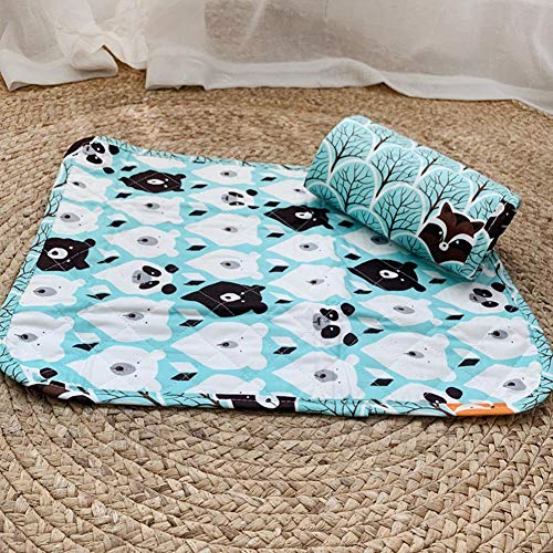 colinsa Dog Pee Pad, 2 Tamaños Reutilizable Absorbente Impermeable Cachorro Perro Gato Pee Cama Cojín Alfombra Orina Alfombra de Entrenamiento de Mascotas