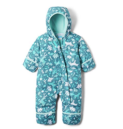 Columbia Snuggly Bunny Mono de esquí Infantil, Bebé-Niños, Azul (Geyser Reindeer/Spray 338), 0-3m