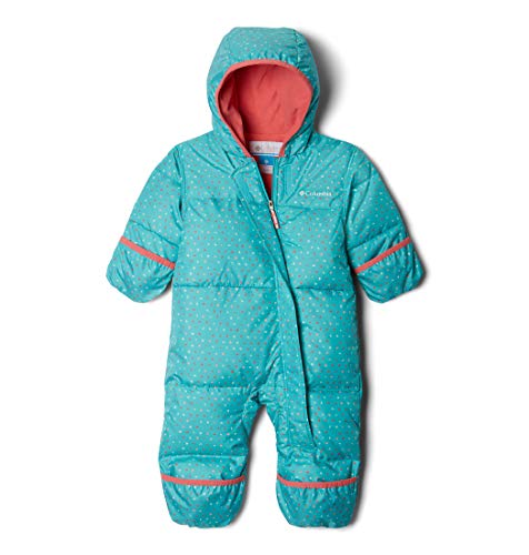 Columbia Snuggly Bunny Mono de esquí Infantil, Bebé-Niños, Azul (Geyser Sparkler/Wild Salmon 337), 0-3m