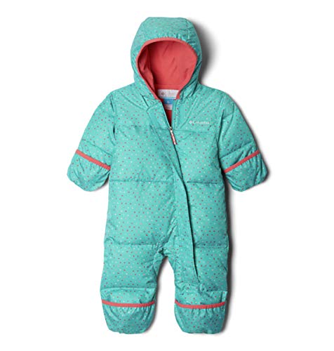 Columbia Snuggly Bunny Mono de esquí Infantil, Bebé-Niños, Azul (Geyser Sparkler/Wild Salmon 337), 0-3m