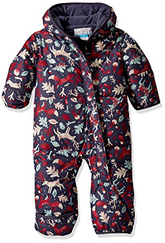 Columbia Snuggly Bunny Mono de esquí Infantil, Bebé-Niños, Azul (Nocturnal Reindeer 482), 0-3m