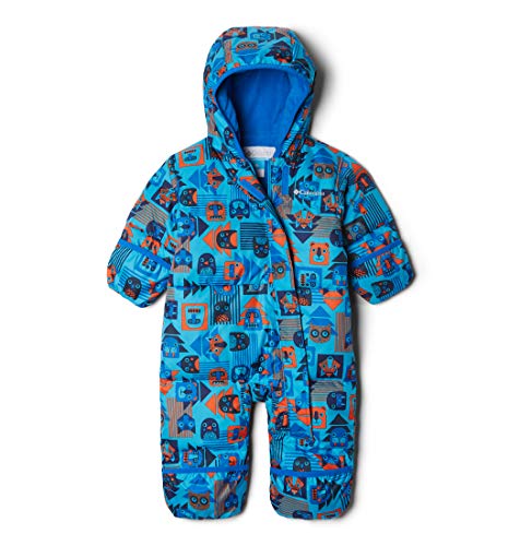 Columbia Snuggly Bunny Mono de esquí Infantil, Bebé-Niños, Azul (Super Blue Critter Block 447), 0-3m