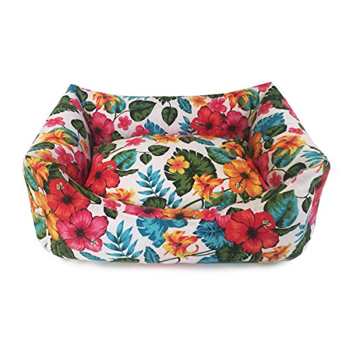 Consentida CN205262 Cuna Gulliver Aloha T-5, 86 x 66 x 23 cm, XL, Floreado