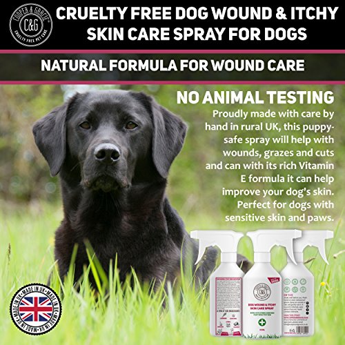 Cooper And Gracie C&G Cruelty free Pet Care Wound Spray For Dogs Health