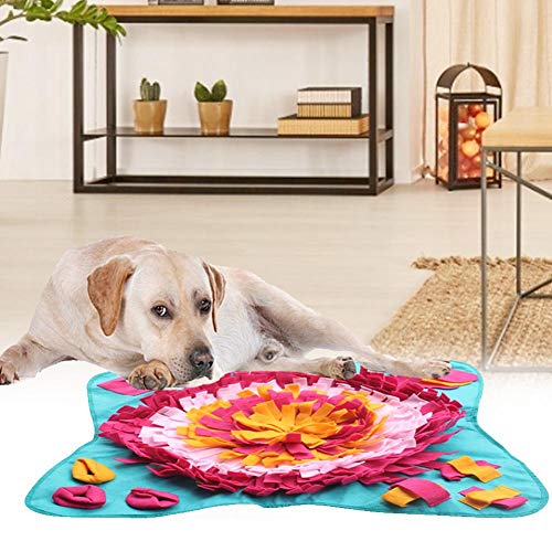 Cracklight Mat Pet Dog – Alfombra de alimentación duradera, puzzle interactivo e indestructible, fomenta las habilidades naturales de búsqueda de piensos