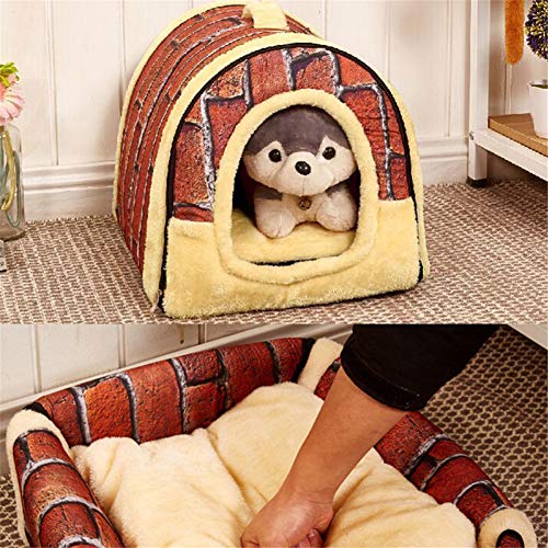 Cueva Gato Camas para Perros Perro sofá Cama Suave Cama del Perro Cama del Perro Caliente Cama del Perro Perro de la Comodidad de la Cama Vintage