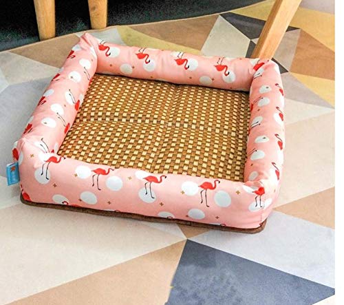 Dengjiam - Cama para perros y caseta de perro, resistente a las manchas, suave, lavable