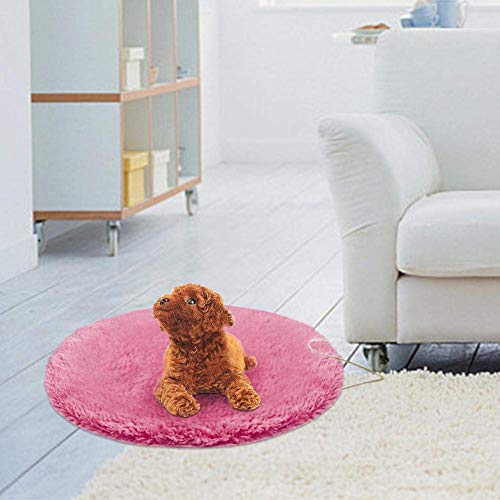 DHQSS Cama Perro Calentador Estera Almohadilla térmica Buen Gato Cuerpo Invierno Calentador Alfombra Mascota Felpa Manta eléctrica Asiento Calefactado Interfaz USB,A,40 * 40cm