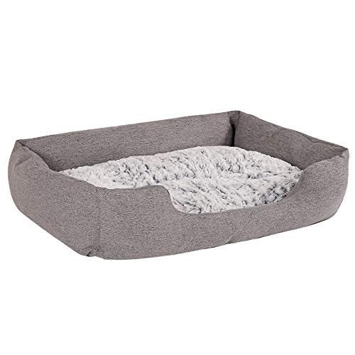 Dibea - Cama para Perros con cojín Reversible para Perros.