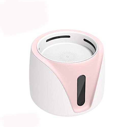 Dispensador de agua para mascotas, bebedero de circulación automática para mascotas de 2L, lavabo móvil para gatos y perros, bebedero para gatos, adecuado para gatos y perros, 20 * 20 * 15,6 cm-Pin