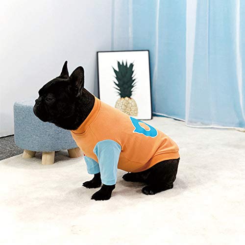 DOGCATMM Ropa para Perros Mascotas Ropa para Perros Ropa para Perros Pug Bulldog Francés Ropa De Algodón para Perros Ropa para Mascotas Ropa para Perros Chaleco