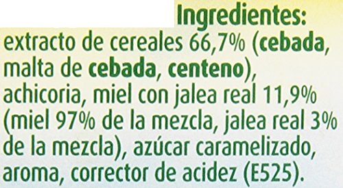 Eko - Mezcla de cereales solubles - Sabor de miel y jalea real - 150 g