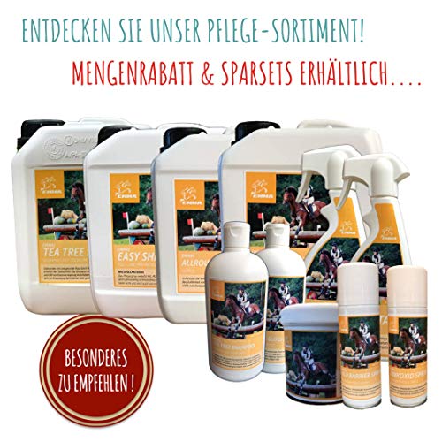 EMMA Spray de Zinc para Caballos I Spray para protección y Cobertura de heridas I para una óptima cicatrización de heridas I Spray de pomada 200ml