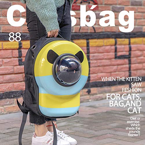 Excursión Bolsa para mascotas Space Bag Mochila para gatos Mochila para mascotas transparente