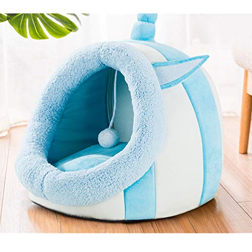 F-pump - Cama de invierno para gato, plegable, suave, cálido, para cachorro, cueva