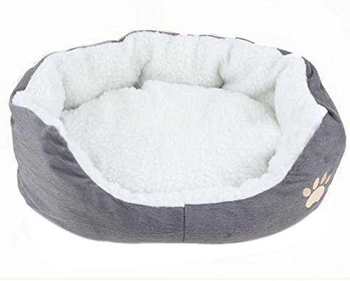 fablcrew cojín casa cama para perro gato animales pequeña talla cama para perro suave y cálido para Animal doméstico Cave