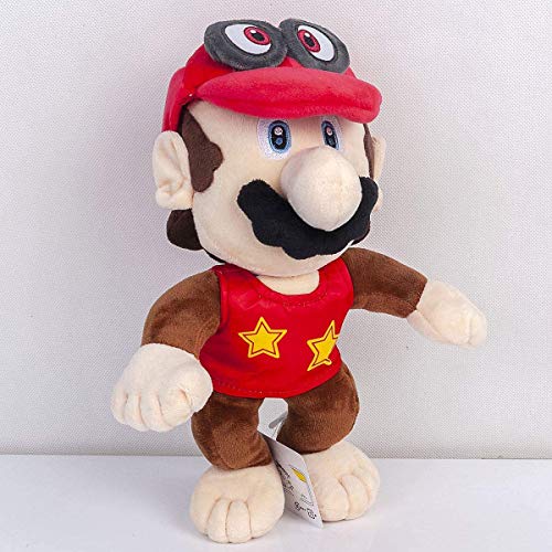 Felpa Llama Medusa Perezosa freidora de Aire Von Super Mario Odyssey Cappy Diddy Kong Mario Juguete Relleno Felpa Aniaml Figura 12 Pulgadas Ratón Medusa Pokemon evee Felpa Peluche de psmhh