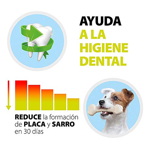 Ferplast Goodbite Natural Helix M Juguete Hueso À Hélice para La Higiene Oral, Sabor A Salmón, Perro Medio - Grande (7-25 Kg), Natural, 2 Piezas De 23G 1 Unidad 46 g