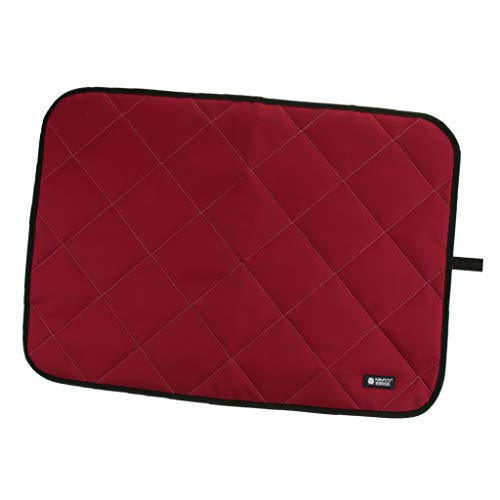 FLAMEER Funda Manta Protectora de Alfombra Mascota Accesorios Conveniente Asientos Cama Limpios - Rosa Roja L