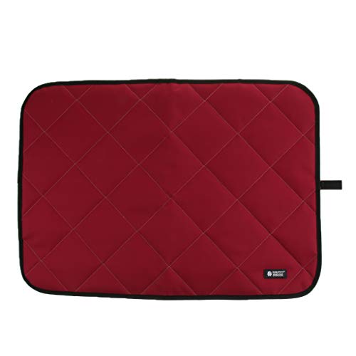 FLAMEER Funda Manta Protectora de Alfombra Mascota Accesorios Conveniente Asientos Cama Limpios - Rosa Roja L