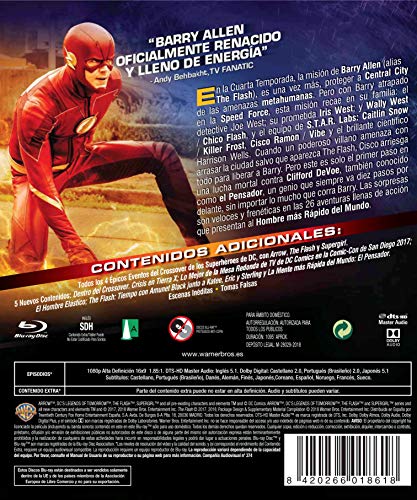 Flash Temporada 4 Blu-Ray [Blu-ray]