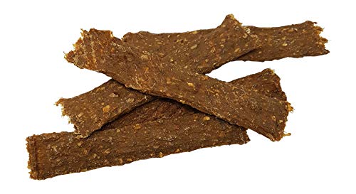 Food4Pets Hundeleckerli Kaninchen Fleischstreifen 250g - getreidefreie y sabrosos Leckerli