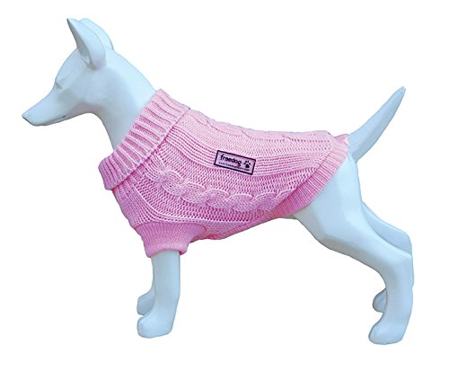 Freedog FD5000624 - Jersey Lana, para Perro, Color Rosa