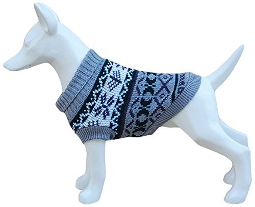 Freedog FD5000921 - Jersey Lana Hipster, para Perro, Color Gris