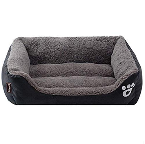 FVNJHL Pata Mascota Sofá Camas para Perros Parte Inferior Impermeable Suave vellón Cálido Gato Cama Alfombrillas Casa Petshop 60 * 40Cm