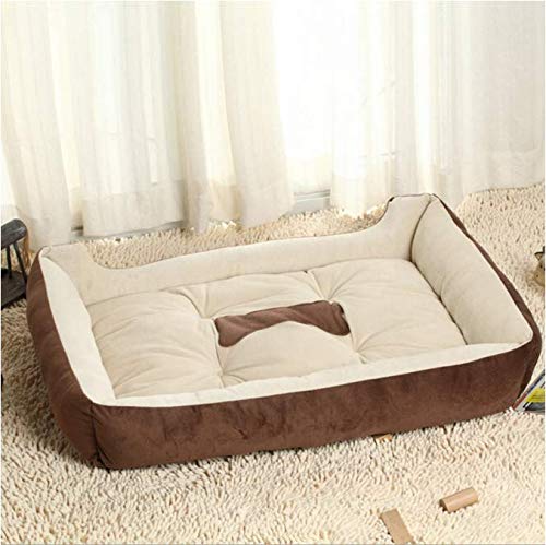 FVNJHL Sofá para Mascotas Camas para Perros Cálido Parte Inferior Impermeable Suave vellón Cálido Cat House Petshop Puppy Mats Kennel Play Rest Sleep Cushion 150 * 200Cm