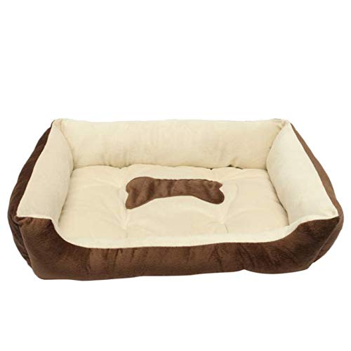 FVNJHL Sofá para Mascotas Camas para Perros Cálido Parte Inferior Impermeable Suave vellón Cálido Cat House Petshop Puppy Mats Kennel Play Rest Sleep Cushion 150 * 200Cm