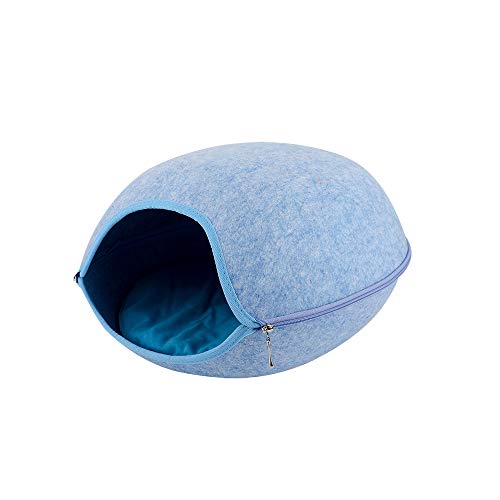 Galapara Gato Cueva de Mascotas Cama Cueva de Gato para Gatos Gatitos Mascotas, Casa para Gatos Interior, Cama para Gatos/Perros Pequeños/Animal Doméstico