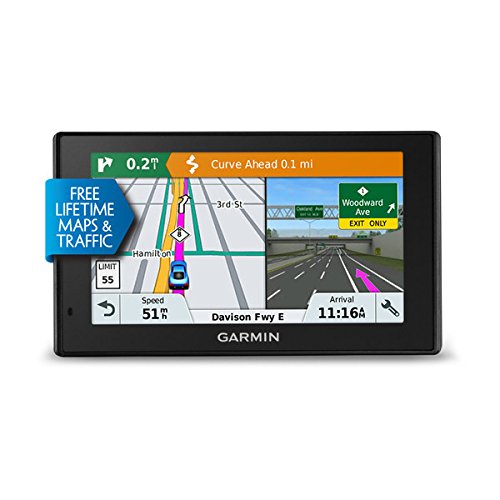 Garmin DriveSmart 51 Full EU LMT-S - Navegador GPS con mapas de por Vida y tráfico vía móvil (Pantalla de 5", Mapa Europa Completo)