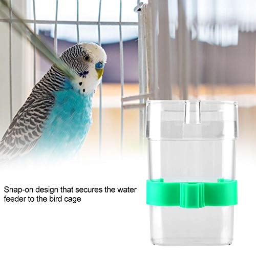 Garosa Loro Alimentador De Agua Loro Automático Dispensador De Agua Tazón Transparente Práctico Pájaros Bebida De Agua Biberón