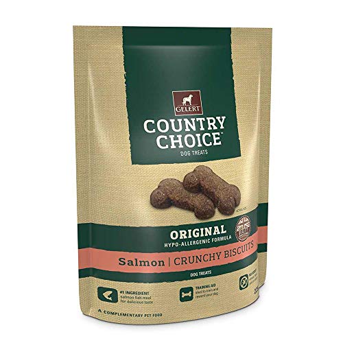 Gelert - Snacks de salmón Country Choice para perros (225g) (Puede Variar)