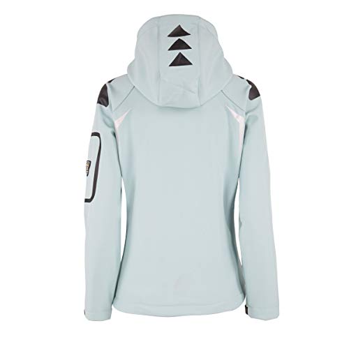 Geographical Norway Tislande Damen Softshell Jacke Aqua Gr. L