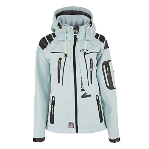 Geographical Norway Tislande Damen Softshell Jacke Aqua Gr. L