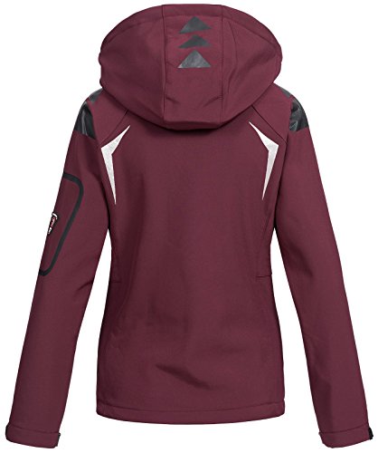 Geographical Norway Tislande Damen Softshell Jacke Burgundy Gr. S